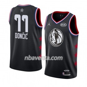 Camiseta Hombre Dallas Mavericks Luka Doncic 77 2019 All-Star Jordan Brand Negro Swingman